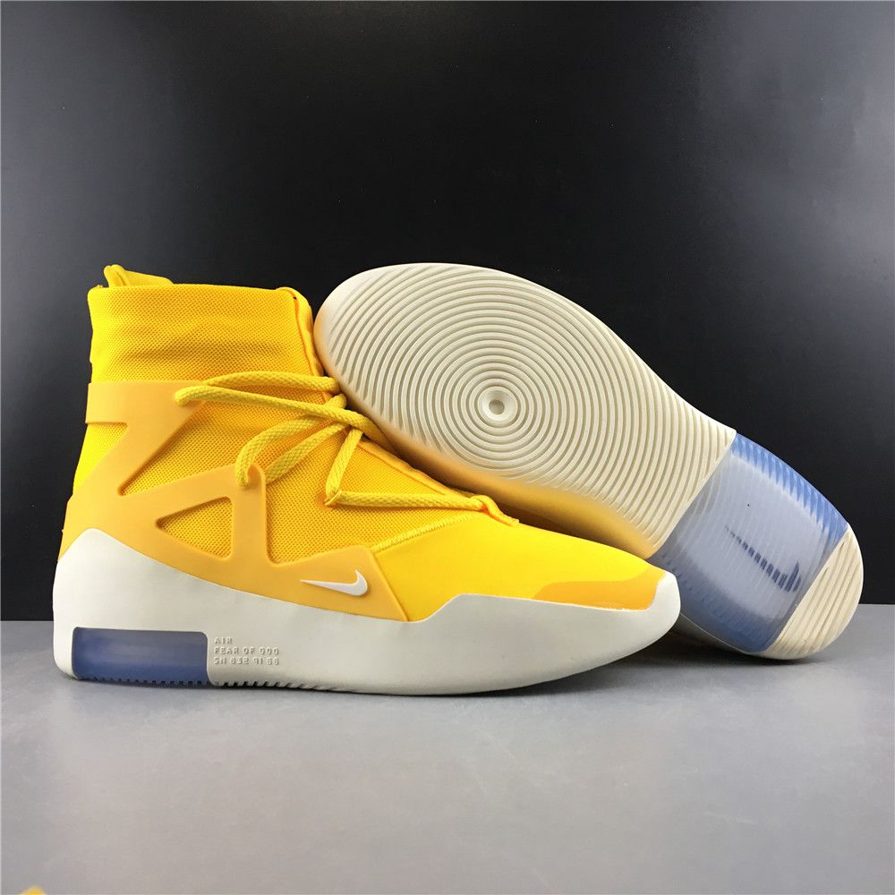 NIKE Air Fear of God 1 FOG YELLOW AR4237-700